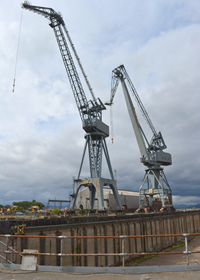 Inchgreen Drydock Cranes